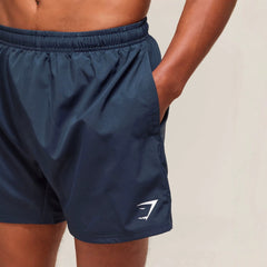 GYMSHARK美式运动三分裤弹力跑步健身肌肉田径运动短裤男速干短裤