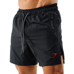 Gymshark Black Training Shorts with Zipper Pocket