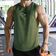 Gymshark Olive Core Oversized Muscle Tank