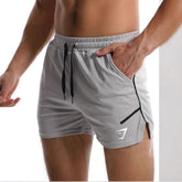 GYMSHARK Mesh Quick Drying Sports Shorts Men's Fitness Shorts Thin Casual Running Breathable Training Pants CY-10