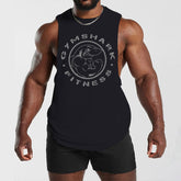 2025 Cross border New Classic Men's Fitness Tank Top Loose Breathable Muscle Men's Fitness Sports Top High Quality