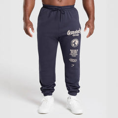 GYMSHARK Youth Sports Pants Leg Tights Loose fit Small Leg Casual Pants Cotton Printed Pants
