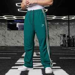 GYMSHARK Sports Fitness Men's Sports Pants Outdoor Running Basketball Training Casual Pants Foreign Trade One Piece dropshipping