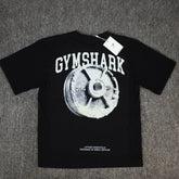 GYMs Shark American New Men's T-shirt Summer Men's Casual Loose Trendy Brand Cotton Short Sleeve Sport T