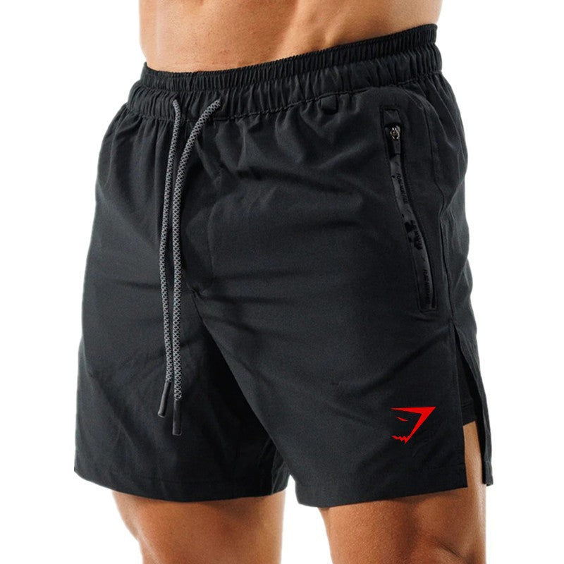 Gymshark Black Training Shorts with Zipper Pocket