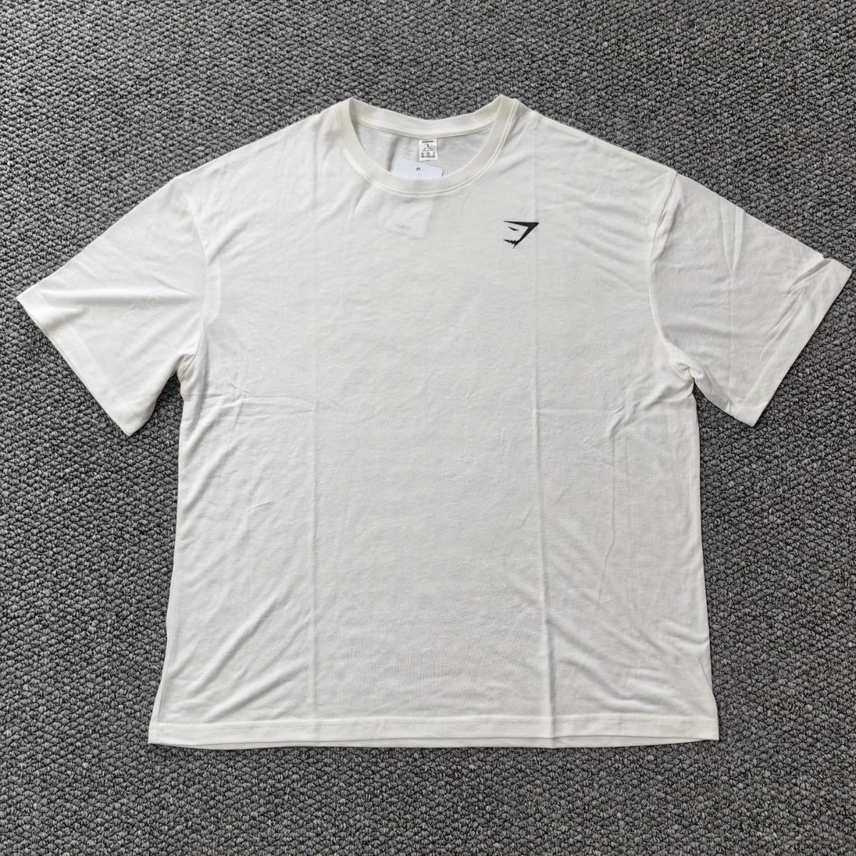 Summer artifact! Ultra soft and lightweight shark basic fitness sports loose short sleeved breathable T-shirt