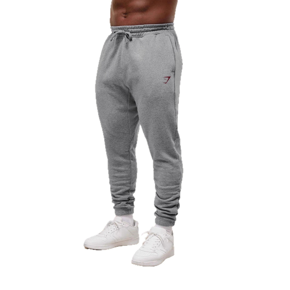 GYMSHARK Men's Sports Pants, Jogger's Gym, Muscle Building, Casual Pants, Cotton Printed Pants