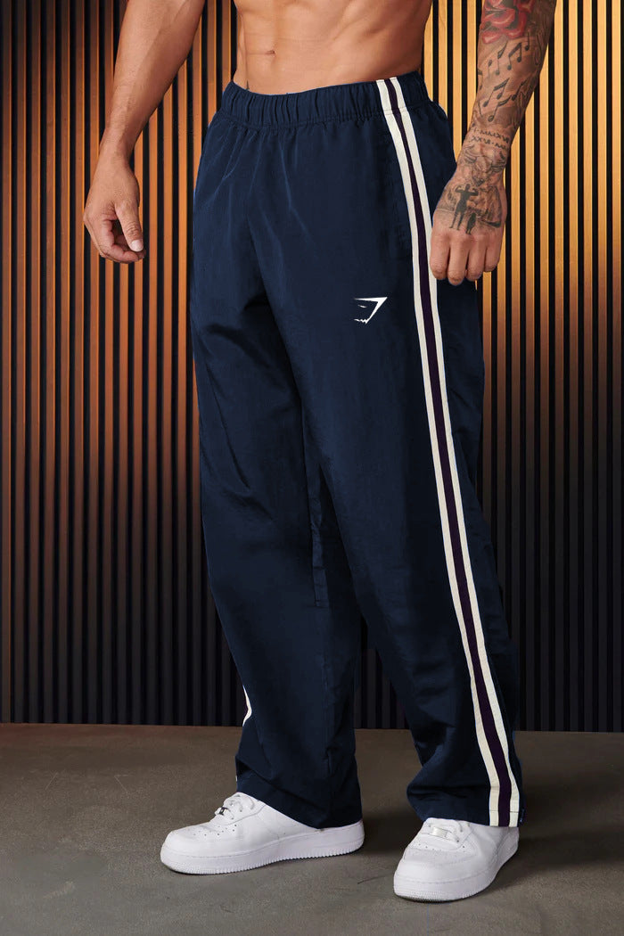 GYMSHARK Sports Fitness Men's Sports Pants Outdoor Running Basketball Training Casual Pants Foreign Trade One Piece dropshipping