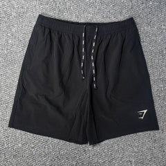 Shark quick drying fitness stretch shorts, one piece hair replacement