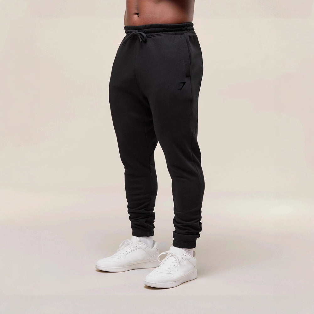 GYMSHARK Men's Sports Pants, Jogger's Gym, Muscle Building, Casual Pants, Cotton Printed Pants