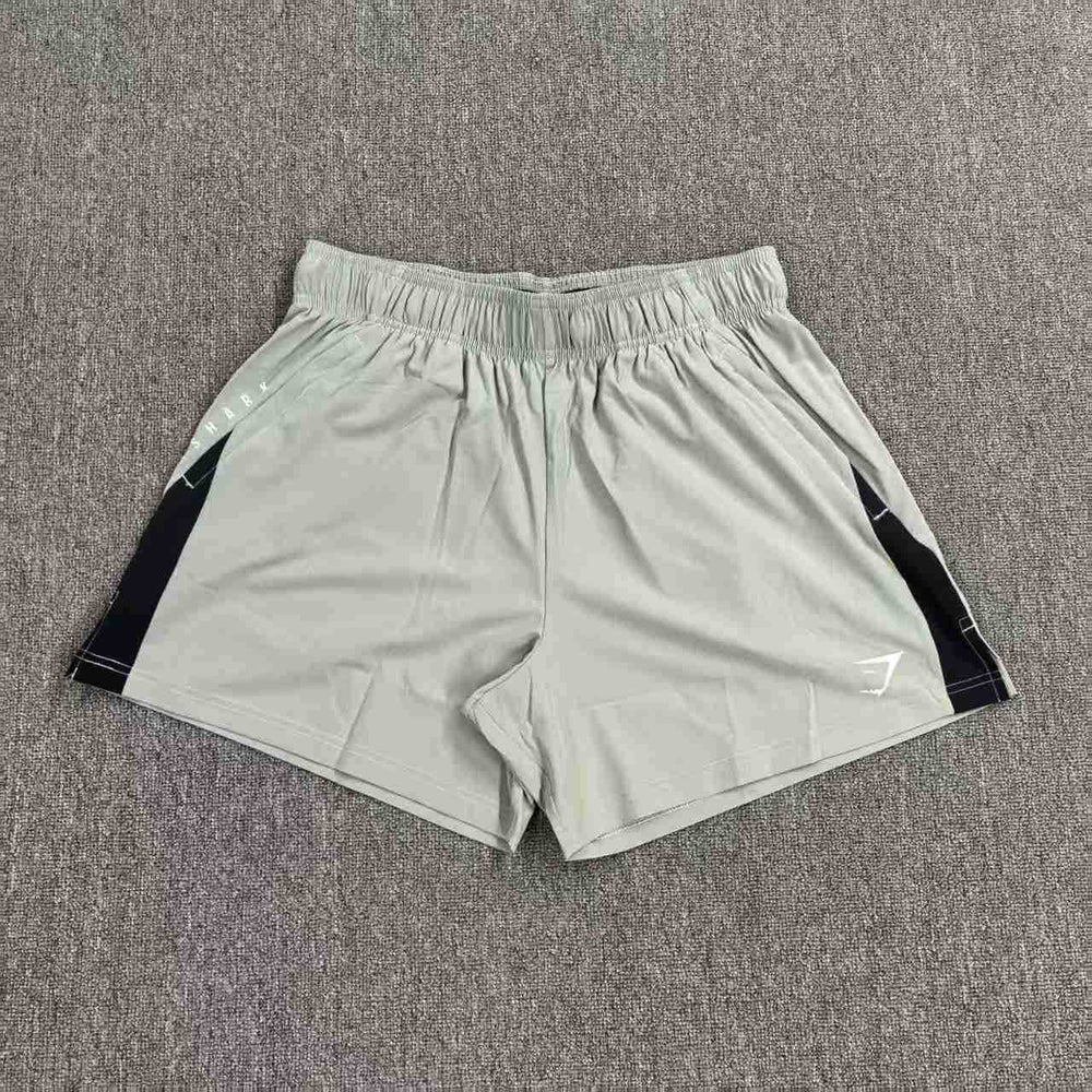 Sports quarter shorts, quick drying sports and fitness training pants, men's slim fit running, lightweight and breathable