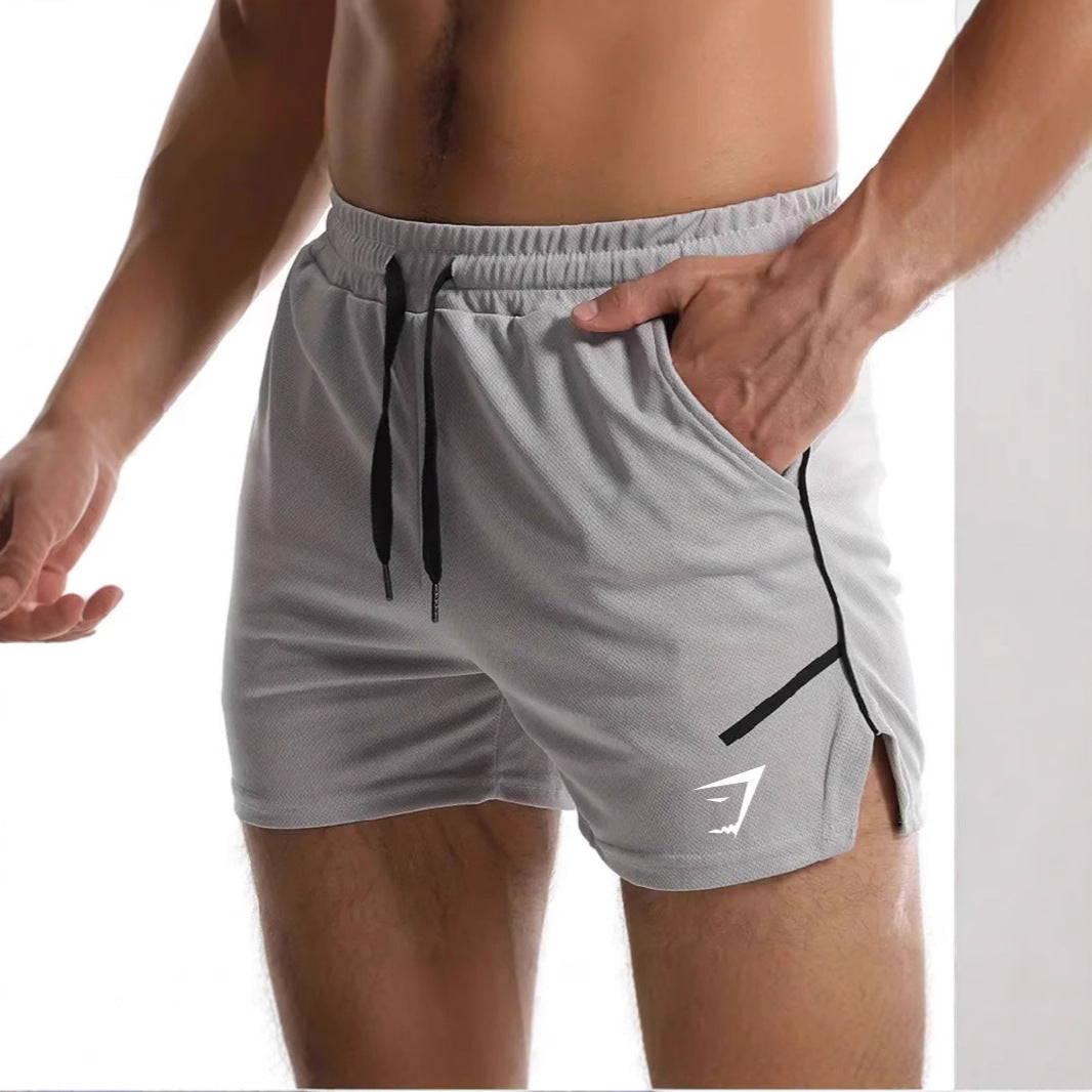 GYMSHARK Mesh Quick Drying Sports Shorts Men's Fitness Shorts Thin Casual Running Breathable Training Pants CY-10