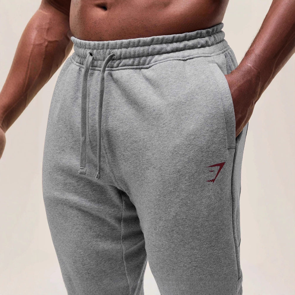 GYMSHARK Men's Sports Pants, Jogger's Gym, Muscle Building, Casual Pants, Cotton Printed Pants