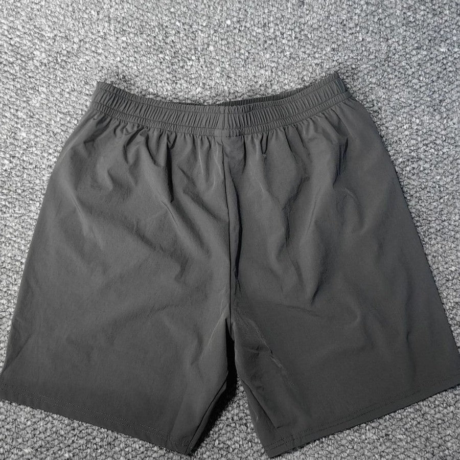 Shark quick drying fitness stretch shorts, one piece hair replacement
