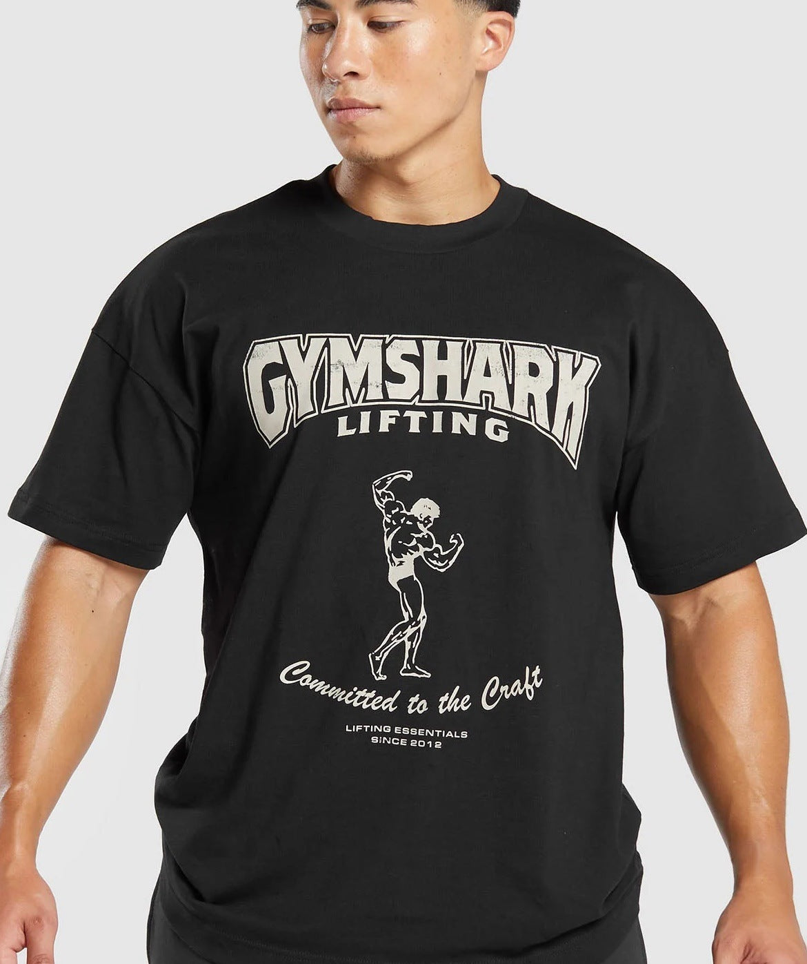 OversizedLooseMen'sCasualSportT-ShirtGymBodybuilding