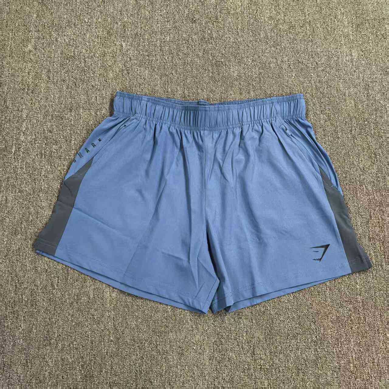 Sports quarter shorts, quick drying sports and fitness training pants, men's slim fit running, lightweight and breathable