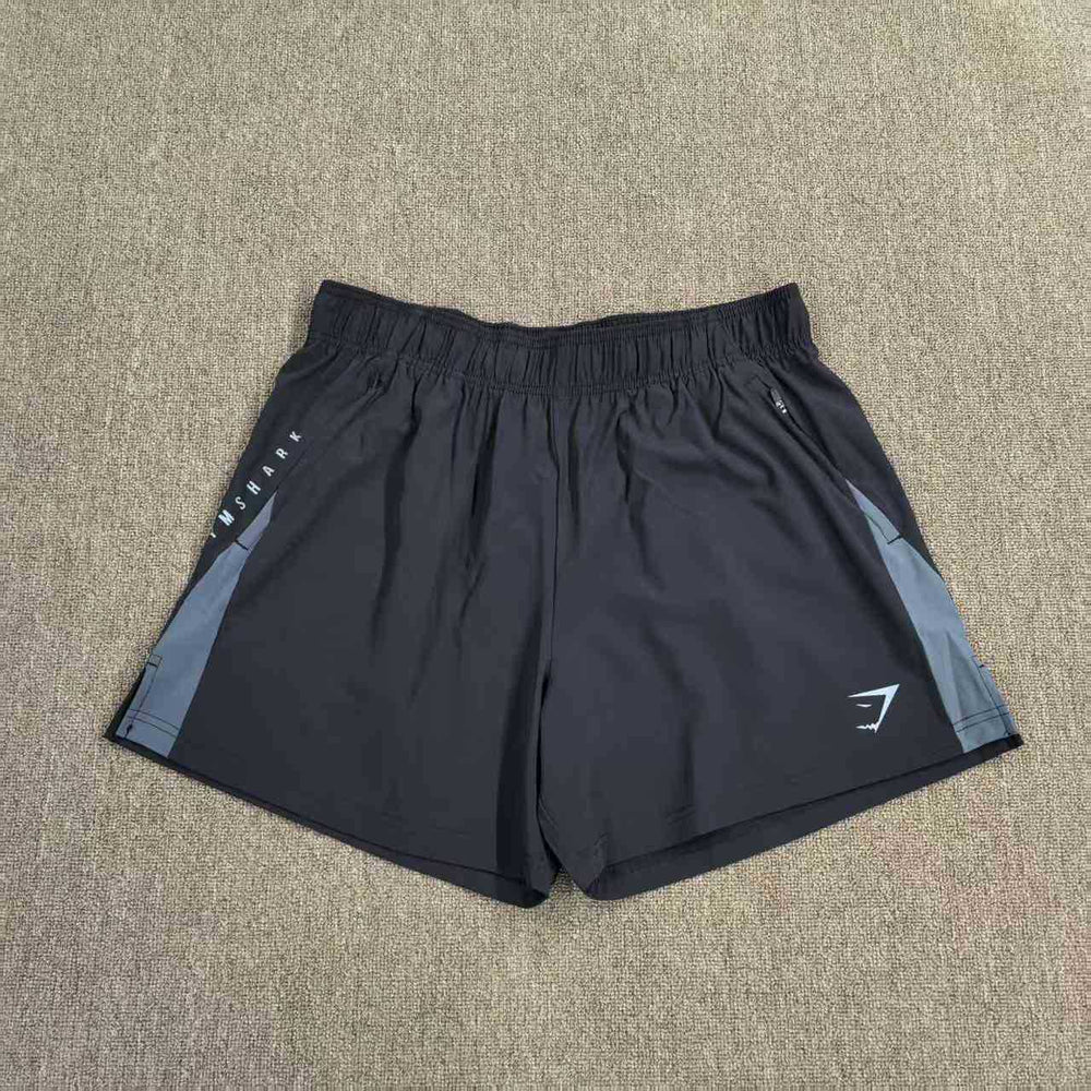 Sports quarter shorts, quick drying sports and fitness training pants, men's slim fit running, lightweight and breathable