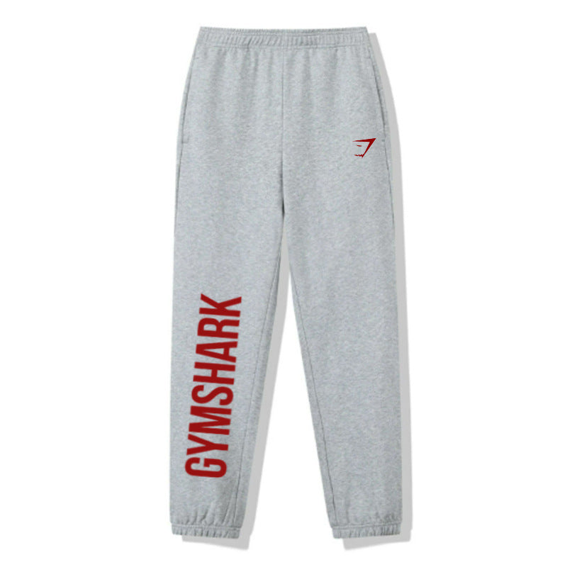 European and American cross-border Gymshark loose pants men's and women's fitness training shark bath pants running pants Pants