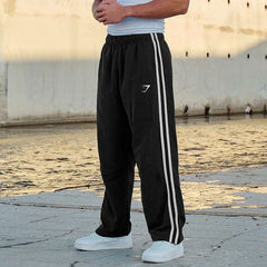 GYMSHARK Sports Fitness Men's Sports Pants Outdoor Running Basketball Training Casual Pants Foreign Trade One Piece dropshipping