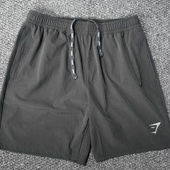 Shark quick drying fitness stretch shorts, one piece hair replacement