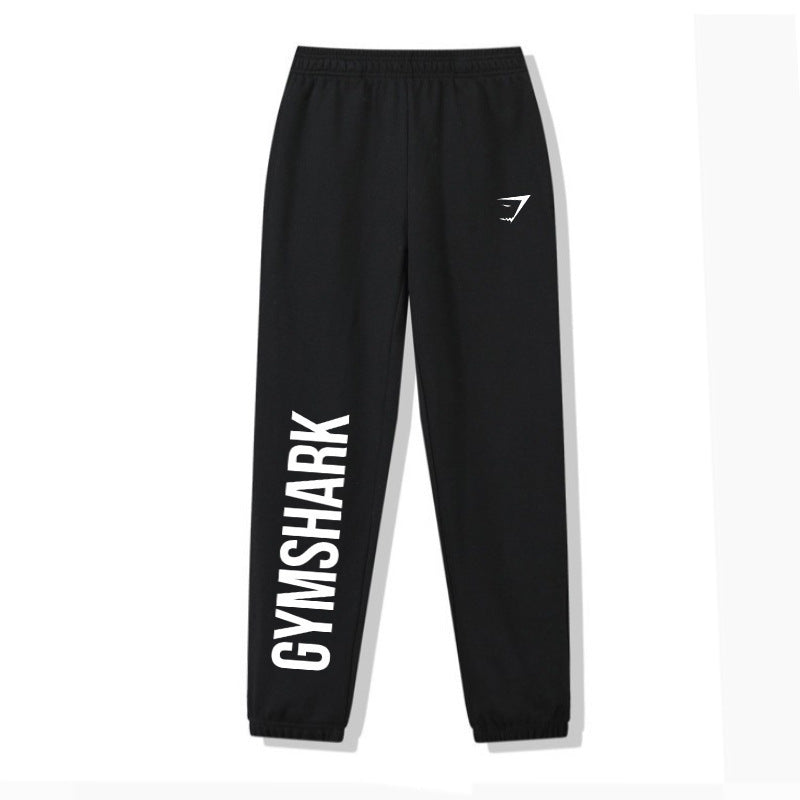 European and American cross-border Gymshark loose pants men's and women's fitness training shark bath pants running pants Pants