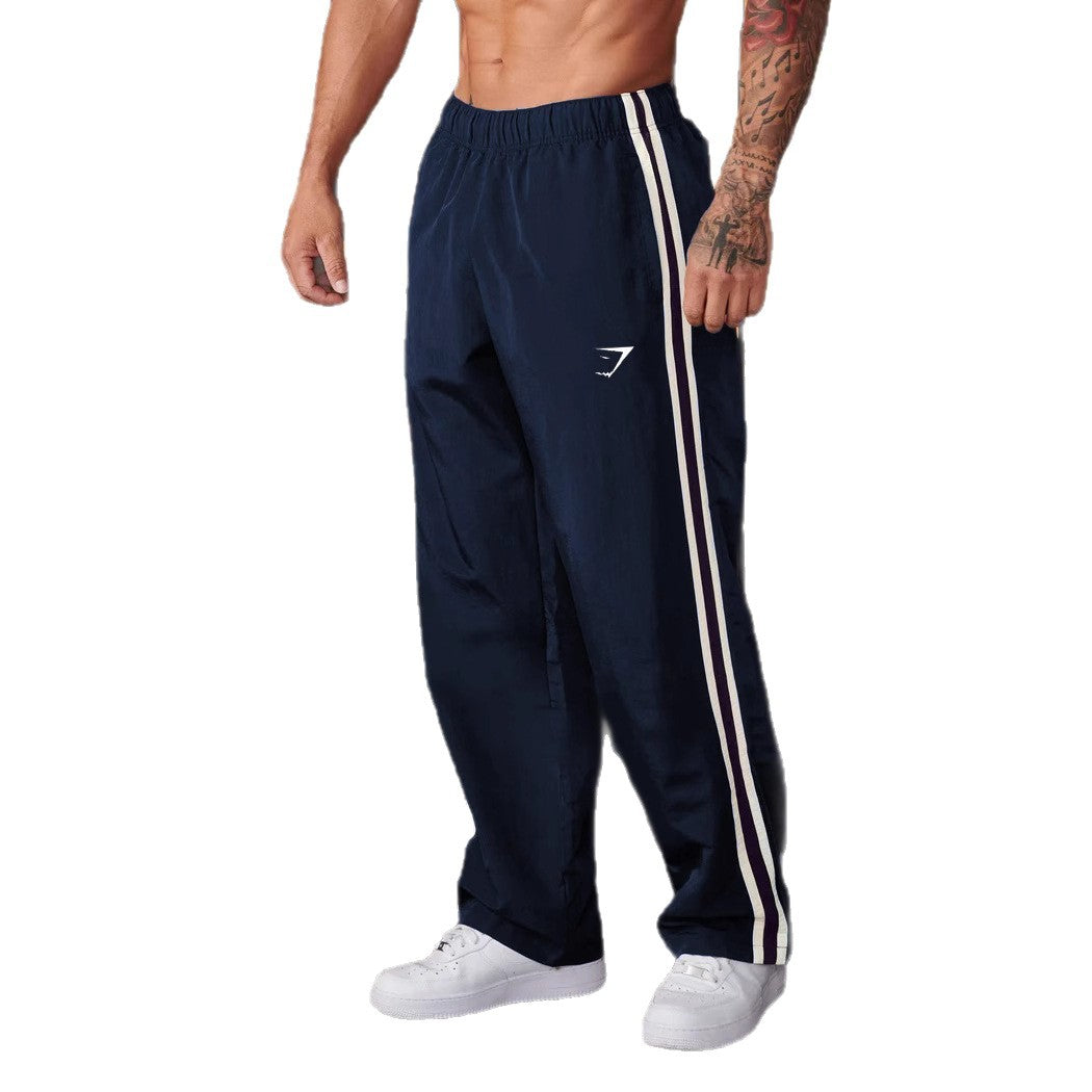 GYMSHARK Sports Fitness Men's Sports Pants Outdoor Running Basketball Training Casual Pants Foreign Trade One Piece dropshipping