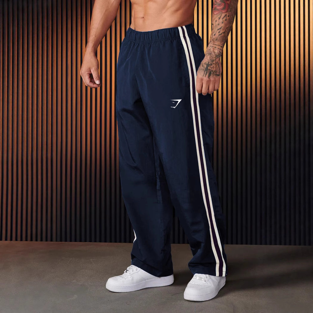 GYMSHARK Sports Fitness Men's Sports Pants Outdoor Running Basketball Training Casual Pants Foreign Trade One Piece dropshipping