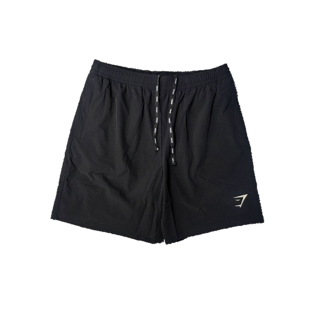 Shark quick drying fitness stretch shorts, one piece hair replacement