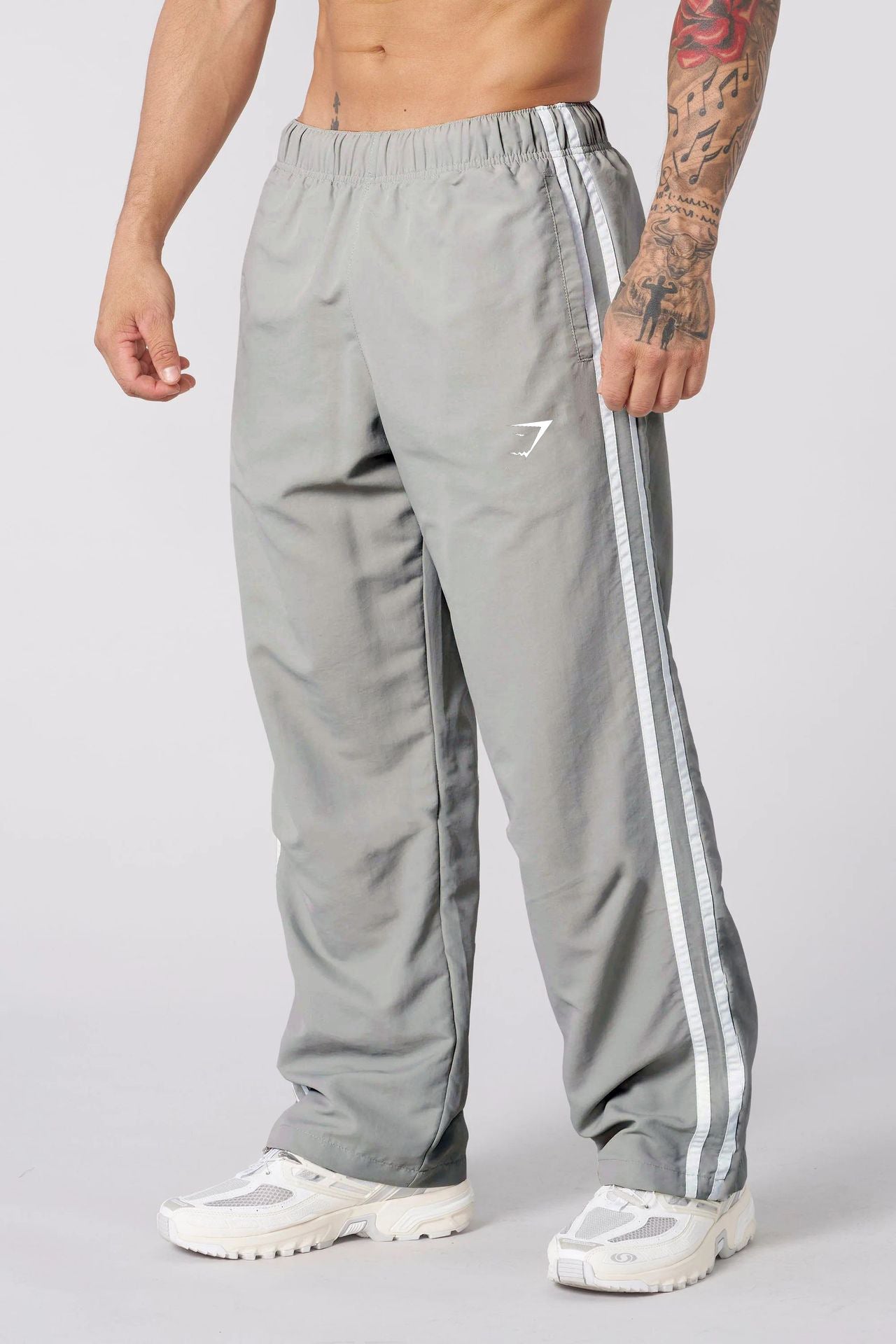 GYMSHARK Sports Fitness Men's Sports Pants Outdoor Running Basketball Training Casual Pants Foreign Trade One Piece dropshipping