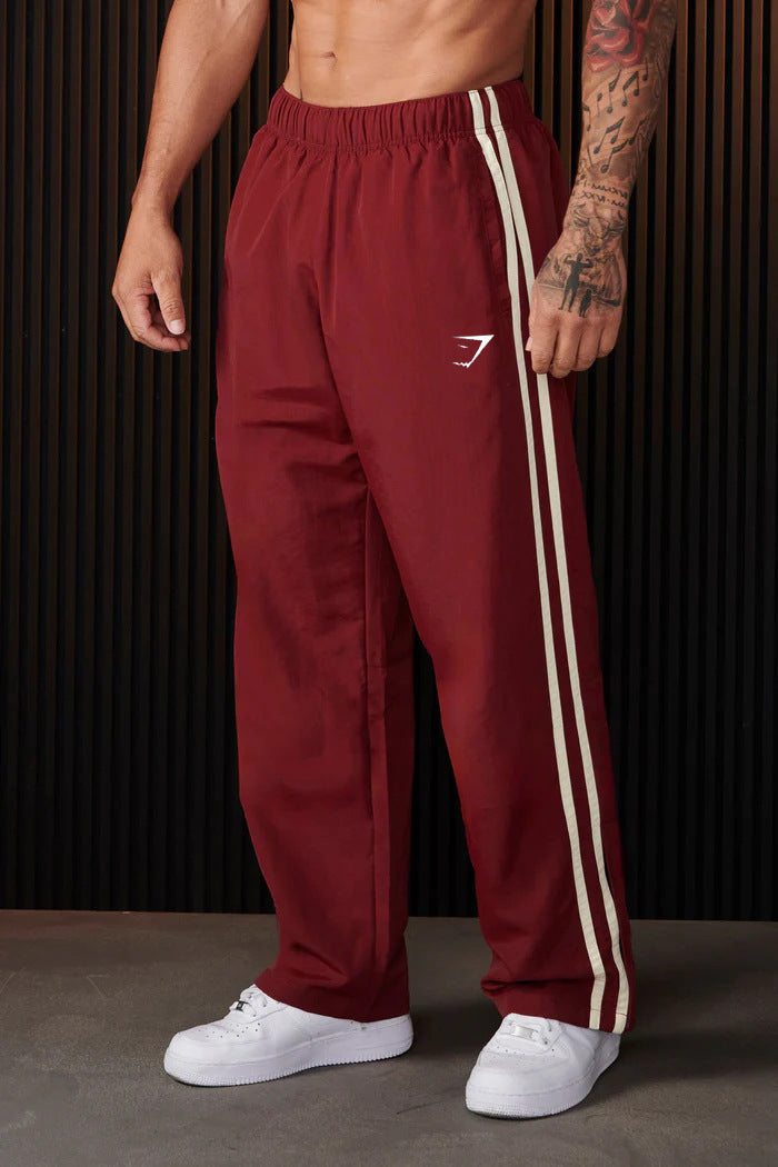 GYMSHARK Sports Fitness Men's Sports Pants Outdoor Running Basketball Training Casual Pants Foreign Trade One Piece dropshipping