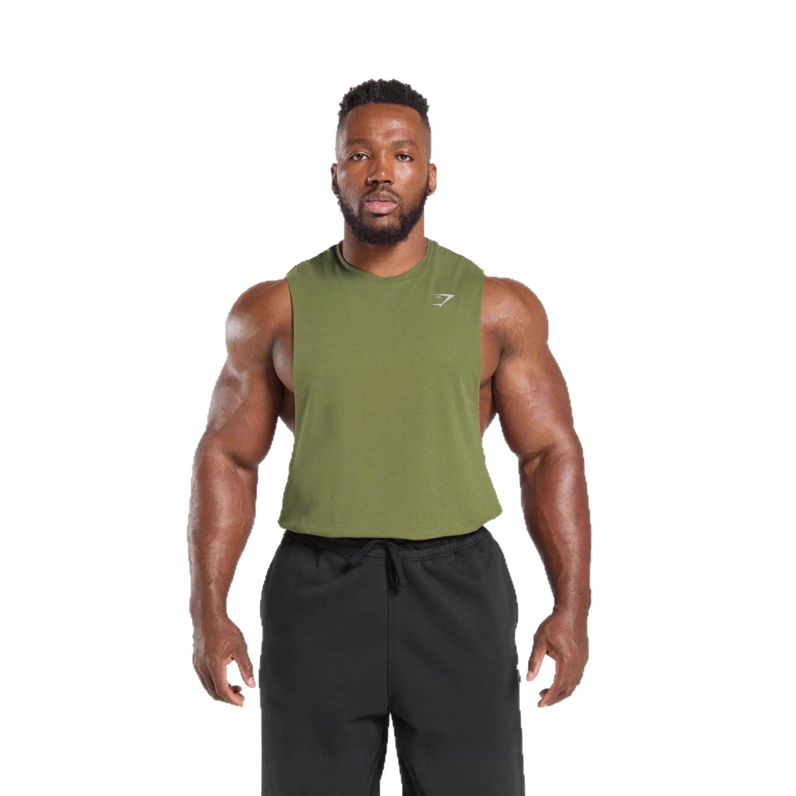GYMSHARK Men's Tank Top Summer New Muscle Fitness Sports Tank Top Outdoor Running Leisure Breathable Tank Top