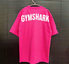 Gymshark Electric Pink Oversized Logo Tee