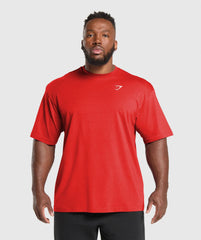 Gymshark Crimson Performance Oversized Tee