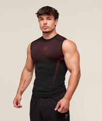 New GYMashaRK Fitness Tank Top Men's Casual Breathable Tight Clothes Running Training Short Sleeve Muscle Shark