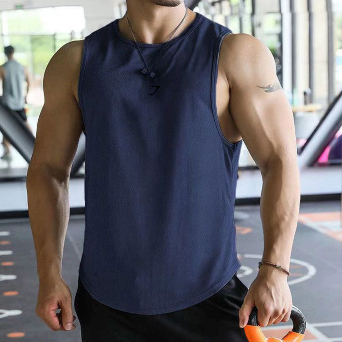 Gymshark Midnight Navy Muscle Tank