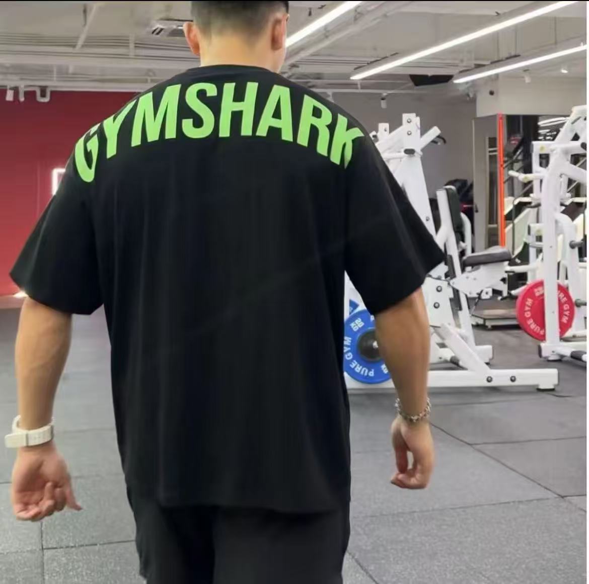 Gymshark Neon Crest Oversized Tee