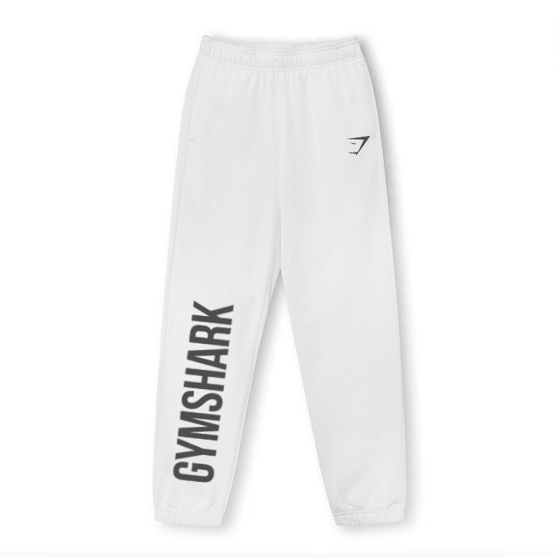 European and American cross-border Gymshark loose pants men's and women's fitness training shark bath pants running pants Pants