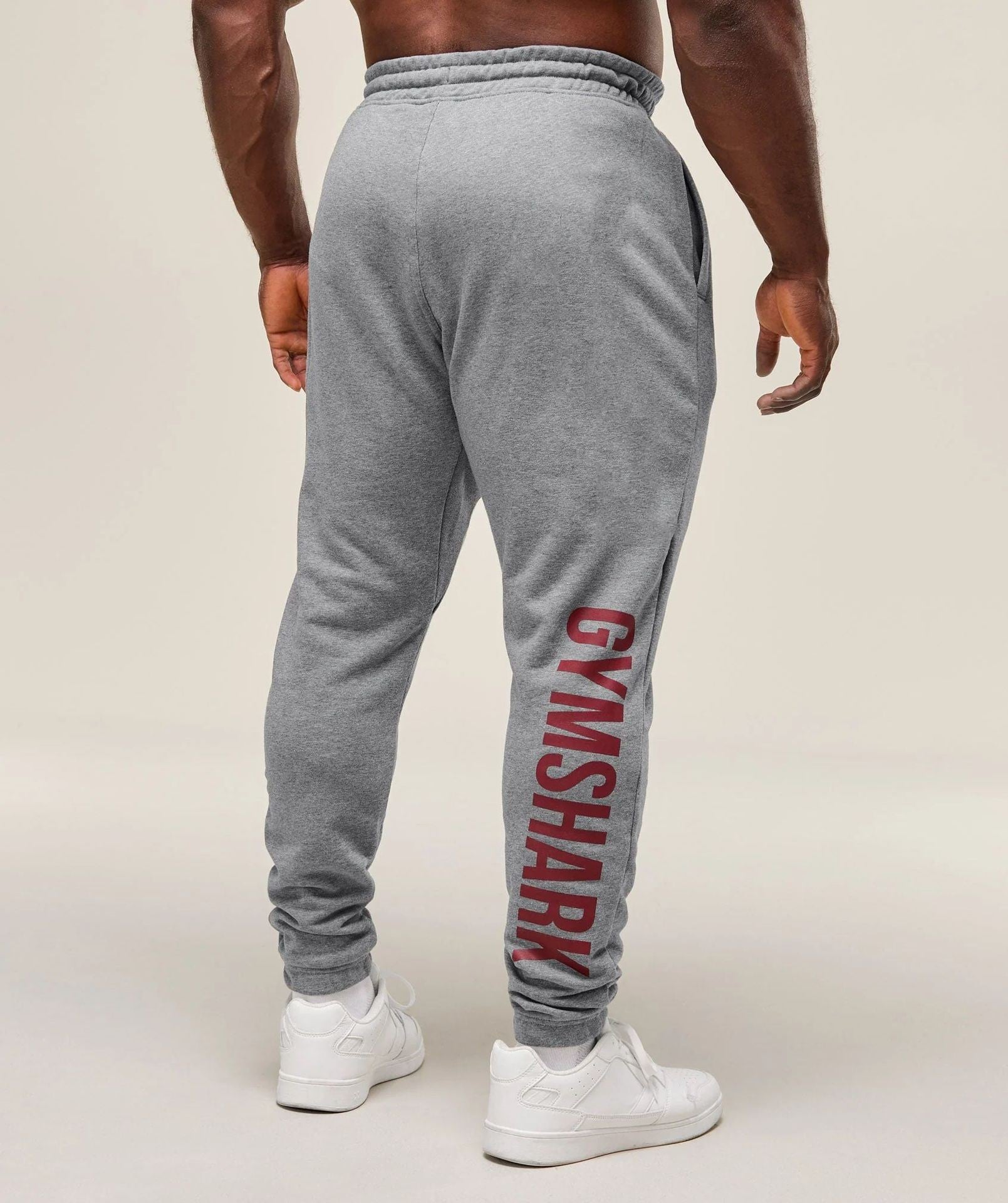 GYMSHARK Men's Sports Pants, Jogger's Gym, Muscle Building, Casual Pants, Cotton Printed Pants