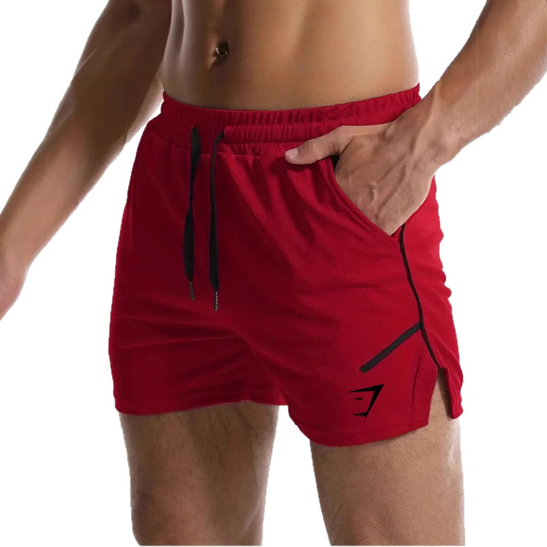 GYMSHARK Mesh Quick Drying Sports Shorts Men's Fitness Shorts Thin Casual Running Breathable Training Pants CY-10