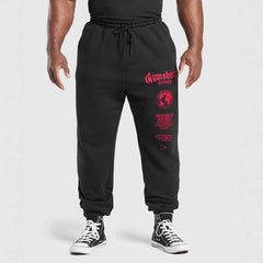 GYMSHARK Youth Sports Pants Leg Tights Loose fit Small Leg Casual Pants Cotton Printed Pants