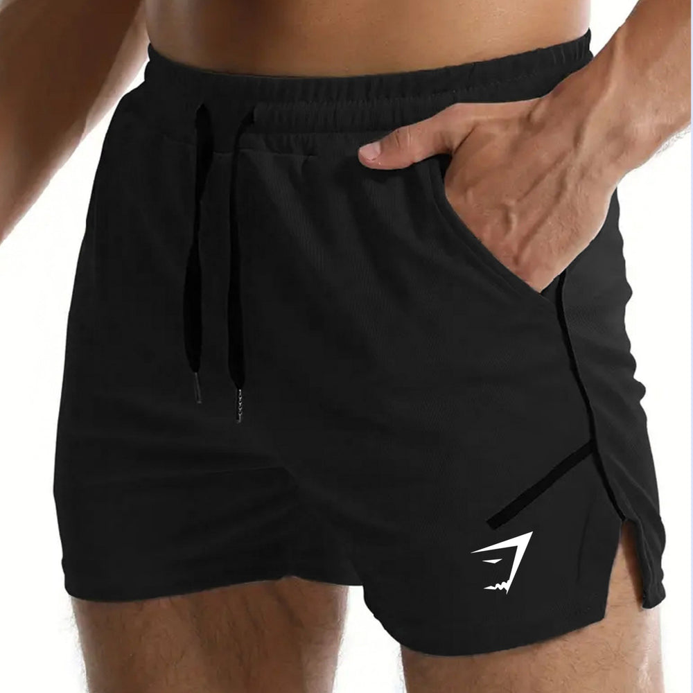 Gymshark Black Tech Training Shorts with Side Slit