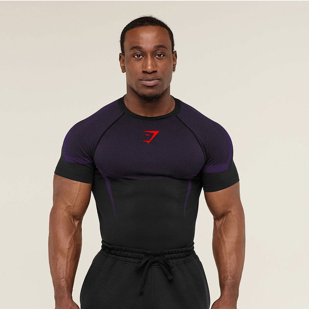 Gymshark Onyx Seamless Mesh Performance Tee