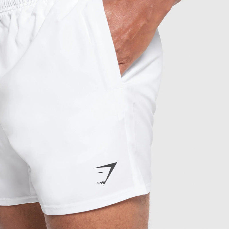 American shark woven shorts for men and women, casual sports, fitness, running, training, lightweight, breathable, quick drying beach pants