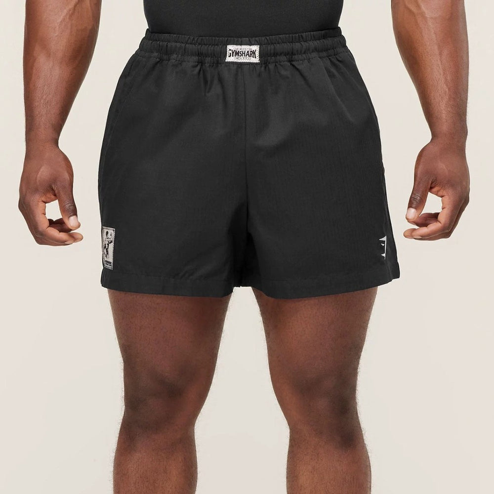 Shark combed plaid fabric shorts, divine pants, sports and casual pants, one piece hair replacement