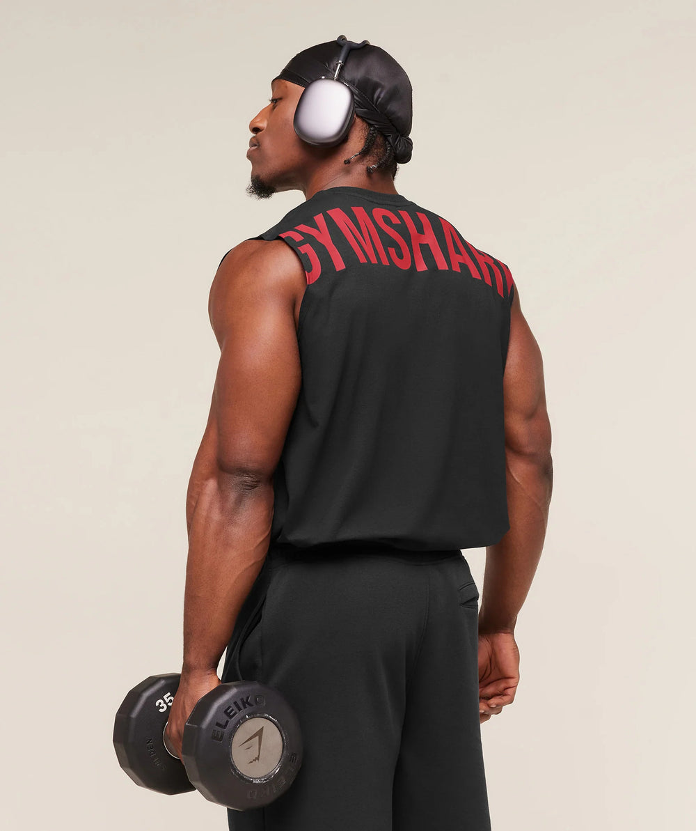 Gymshark short sleeved sports and leisure oversized fitness suit shark pure cotton breathable vest for both men and women
