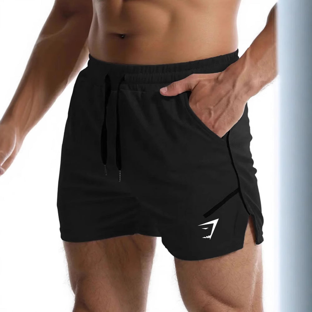 GYMSHARK Mesh Quick Drying Sports Shorts Men's Fitness Shorts Thin Casual Running Breathable Training Pants CY-10