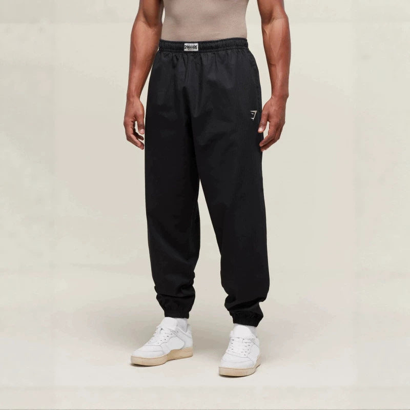 GYMSHARK Men's Health Pants, Sports Pants, Leg Tights, Casual Pants, Muscle Fitness, Outdoor Running Training Pants, Speed Drying