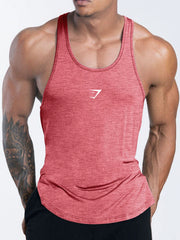 British muscle shark fitness suit men's summer quick drying running sports tight vest sports cycling sleeveless camisole